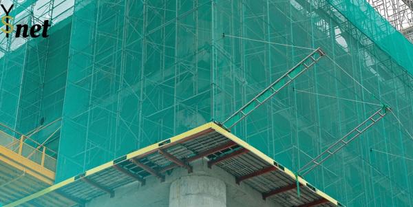 Buy cheap Anti UV Construction Safety Net Customized Flame Retardant Debris Netting from wholesalers