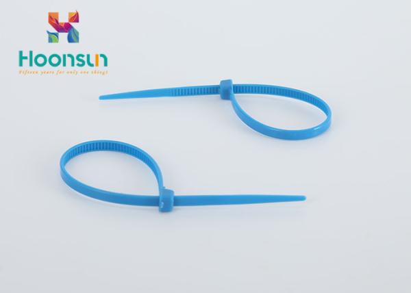 Buy cheap Customized Color Self Locking Nylon Cable Zip Ties Acid / Corrosion Resistant from wholesalers