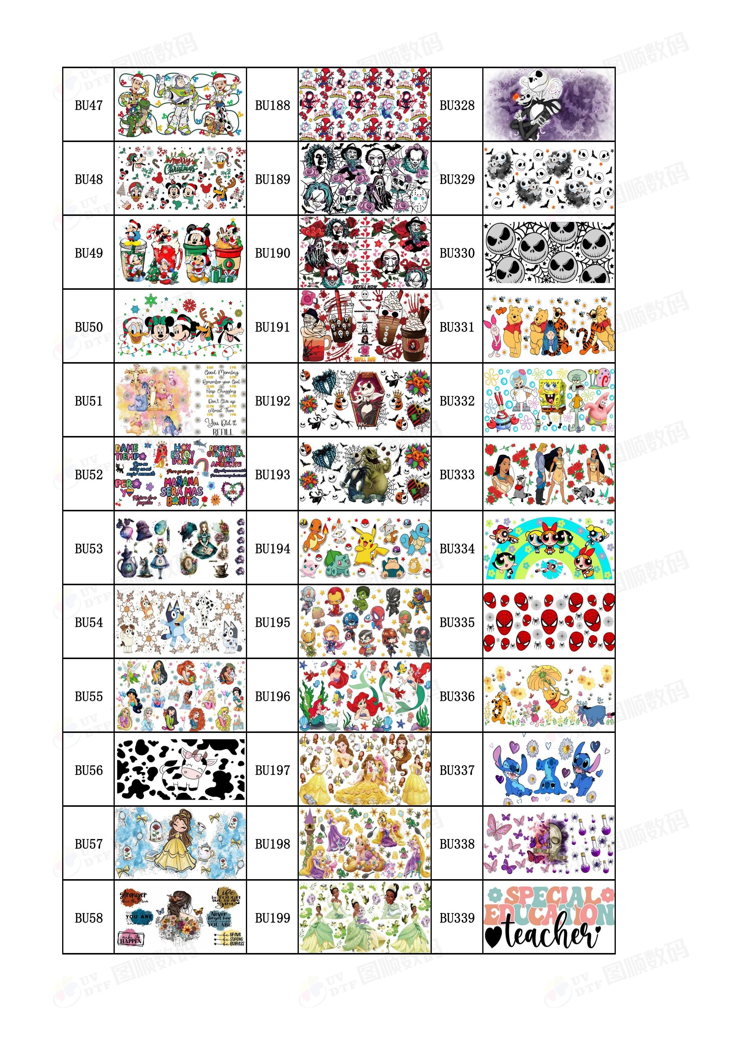 Foil Hot Stamping 16oz Glass Sticker Decal UV DTF Packaging For Tumblers