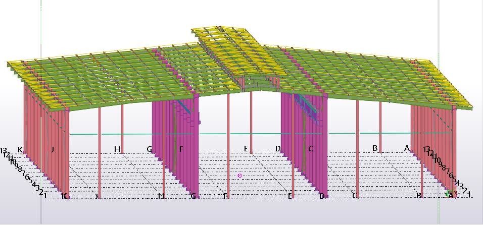 Eco Friendly Steel Structure Workshop Building