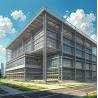 Buy cheap Good Toughness Steel Structure Office Building Metallic Materials from wholesalers