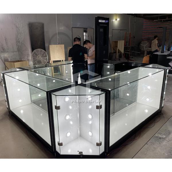Buy cheap ODM Mobile Phone Display Showcase 8mm Tempered Glass from wholesalers