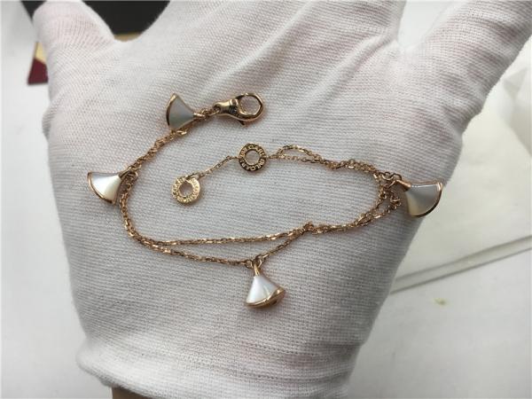 Buy cheap No Diamond Luxury Jewelry Jewelry Divas Dream Bracelet 18K Rose Gold With Morher Of Pearl from wholesalers