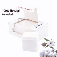 Buy cheap Organic Pure Facial Cotton Make Up Remover Pads For Daily Skin Care product