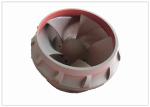 Mining Dredge Slurry Pump Impeller HRC 56-63 Abrasive Resistant
