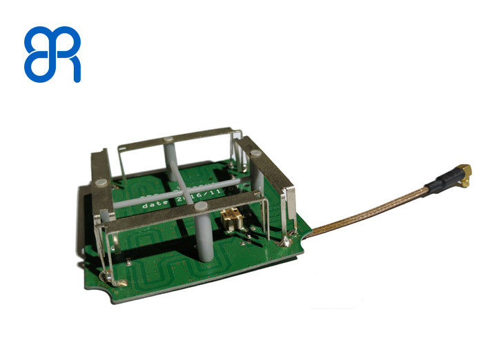 61*61*16.3mm RFID Small Antenna with Gain 3dBic Circular Polarization Handheld RFID Reader Antenna