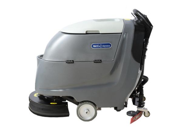 Reliable Industrial Walk Behind Floor Sweeper , Commercial Vinyl Floor Scrubber
