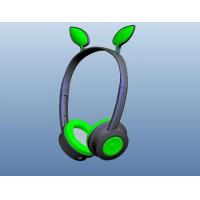 Buy cheap Children 8 Hours 300mAh 40mm Light Up Cat Headphones Bluetooth phone headset product