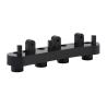 Buy cheap Customize PA66 Black Plastic Product Plastic Mould Design from wholesalers