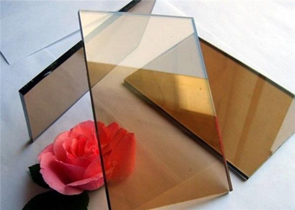 Buy cheap 2 mm - 19mm Thickness Color Coated Glass Flat Structure For Industrial Buildings from wholesalers