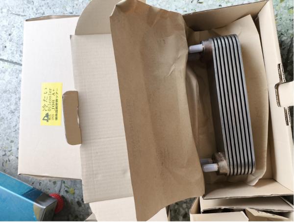 Buy cheap Hino J05E S1571-21880 J08E 15712-1960 Oil Radiator Core Mitsubishi 6D34 ME088741 from wholesalers