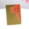 Buy cheap 0.03mm Tolerance Decorative Stainless Steel Sheet 201 304 316 Golden Color 8k Super Mirror from wholesalers