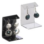 T-Shape Clear Acrylic Jewelry Earring Display Acrylic Jewellery Earring Holder