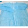 Buy cheap Short Sleeve Patient Surgical Gown Disposable Plastic Gowns Anti Permeate from wholesalers