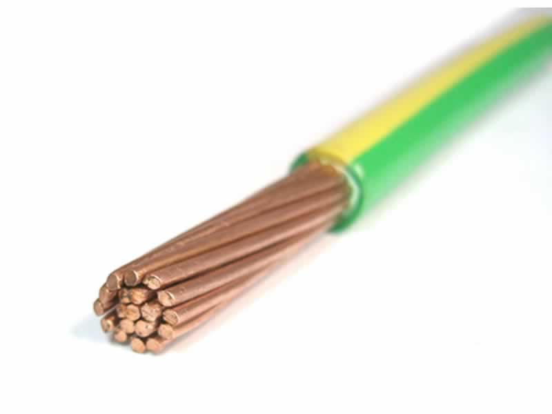 Solid Pvc Copper Wire Single Core Flexible , Stranded Copper Wire And Cable