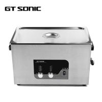 Buy cheap Silver Commercial Ultrasonic Cleaner , Industrial Ultrasonic Parts Cleaner product