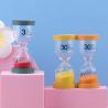 Buy cheap Home Decor Resin Yoga Hourglass Shaped Fruit Mini Hourglass Timer from wholesalers