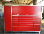 Stainless Steel Handles 84inch 20 Drawer Tool Cabinet for Heavy Duty Storage