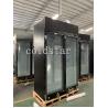 Buy cheap Supermarket Refrigerated Showcase Commercial Glass 2 Doors Cooler from wholesalers