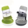 Buy cheap Dish Brush with Soap Dispenser Palm Brush for Dish Sink Pan Pot Washing and Cleaning from wholesalers