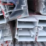 China aluminum supplier factory 6063 - T5 alloy powder coated window door