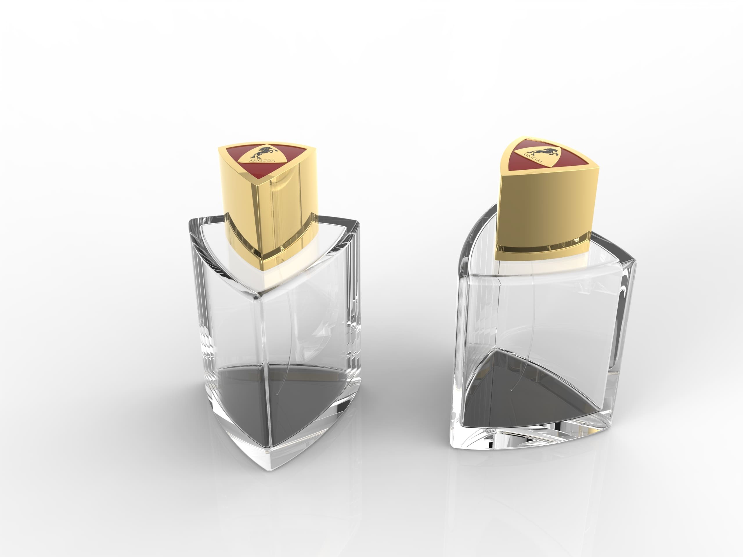 Zinc-Alloy Perfume Bottle Caps For Skin Care Packaging With Customized Logo