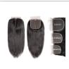 Buy cheap 4X4 5x5 6x6 Straight Cambodian Virgin Hair Lace Closure Natural Color from wholesalers