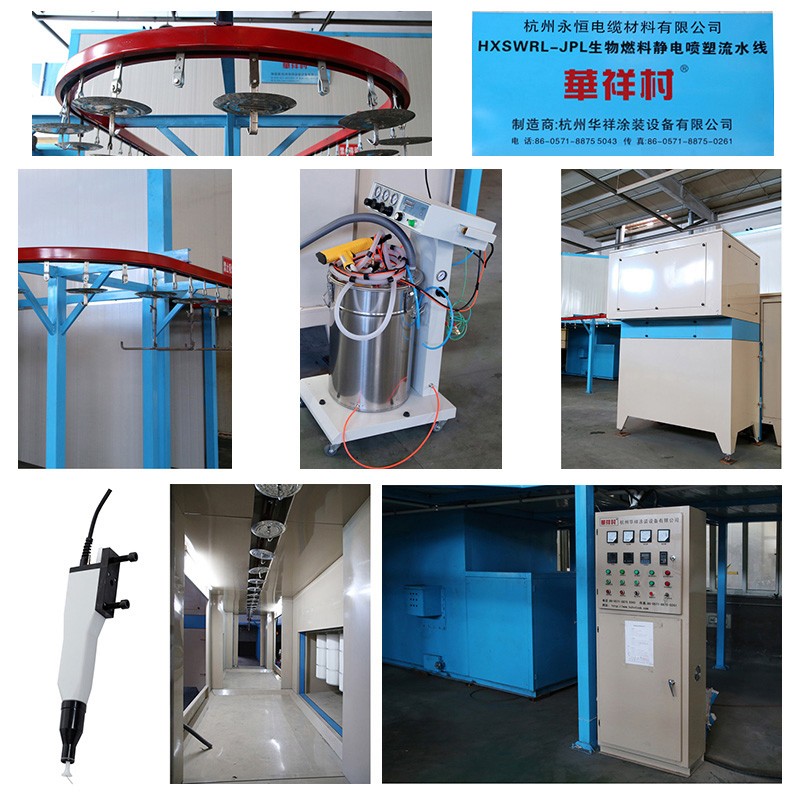 Adjustable Speed Automatic Powder Coating Machine High Productivity