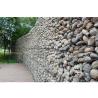 Buy cheap Low Carbon Iron Steel Wire Customizable Metal Gabion Cages Corrosion Resistance from wholesalers