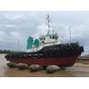 Buy cheap Marine Lifting Barge Launching Airbags Anti High Pressure Black Inflatable Rubber Airbag from wholesalers