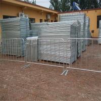 Buy cheap Movable Crowd Barrier Fence Hot Dipped Galvanized / PVC coated type product