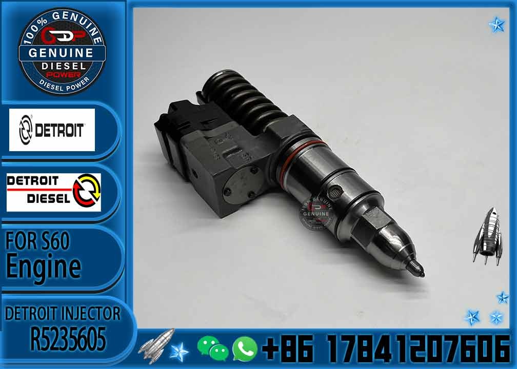 Diesel Fuel Injector R5234945 R5234970 R5235550 R5235575 R5235580 R5235600 R5235605 For DETROIT S50/S60/DDEC INJECTOR