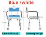 Rehabilitation Therapy Elderly Disabled Pregnant Bathroom Bench Shower Chair
