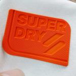 3d Silicone Heat Transfer Labels For Clothing Brand Pantone Color