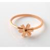 Buy cheap Small Daisy Decorative Ring Women Fashion Stainless Steel Jewelry from wholesalers