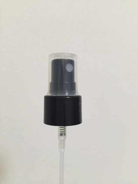 Buy cheap Black Fine Mist Sprayer With Clear Cap For Hand Sanitizer 18/410 20/410 from wholesalers