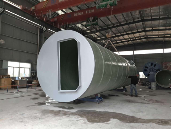 Integrated Pre Embedded Prefabricated Pump Station Water Treatment Energy Saving