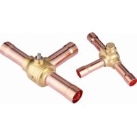 Buy cheap Temperature Resistant 3 Way Brass Ball Valve For Refrigerants DN4~DN100 product