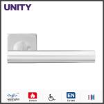 Stainless Steel Fire Door Lever Handle EN1906 and EN1634 Satin Finish