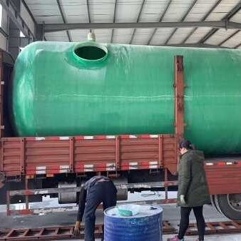 1-150m3 Capacity Frp Pressure Tank For Underground Sewage Treatment