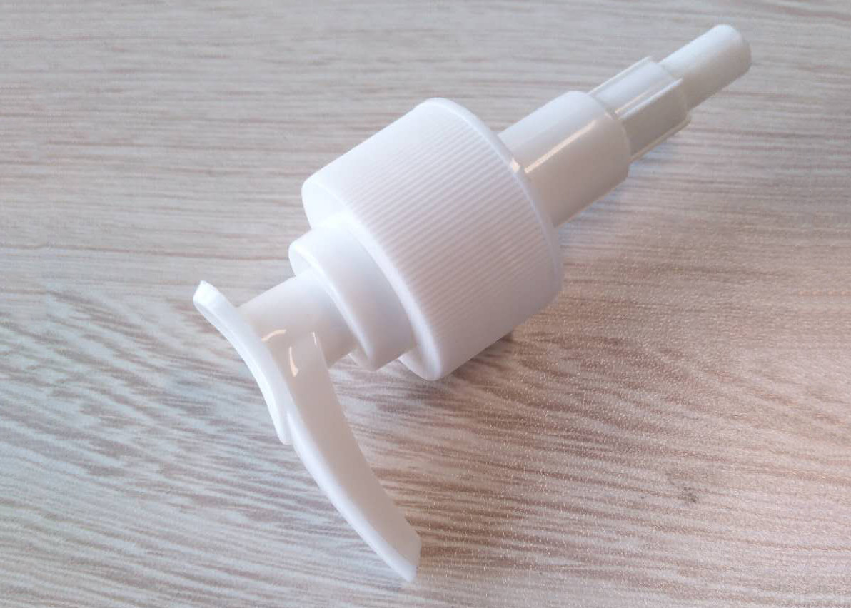 Up - Down ribbed Plastic 24mm Screw Lotion Pump