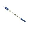 Buy cheap Low Insertion Loss Fiber Optic Cable Connectors Singlemode / Multimode Blue from wholesalers