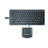 Buy cheap IP65 Silicone Rubber Military Keyboard PS2 USB With 400DPI Touchpad from wholesalers