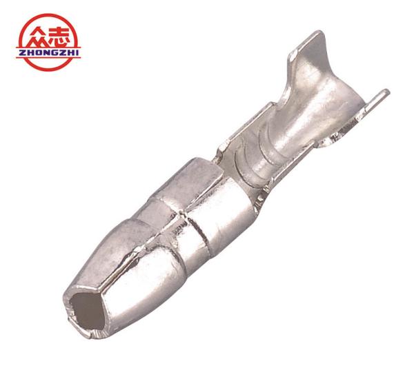 Buy cheap Motorcycle Vehicle Male Auto Electrical Crimp Terminals 4 Mm Width from wholesalers