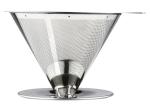 Buy cheap Professional Stainless Steel Coffee Dripper Double Layered Filter With 89mm Height from wholesalers