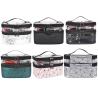 Buy cheap Zipper Closure Marble PU Makeup Organizer Travel Bag from wholesalers