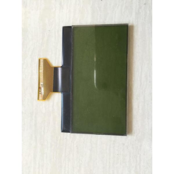 Custom 7 Segment LCD Display SMMC13264-AI-00-SYA 6.00 O' CLOCK STN-Y/G Positive Reflective