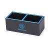 Buy cheap Fire resistance black/ blue pu tissue box hotel room supplies from wholesalers