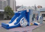 Buy cheap Outdoor frozen carriage inflatable bouncy castles with slide for children from wholesalers