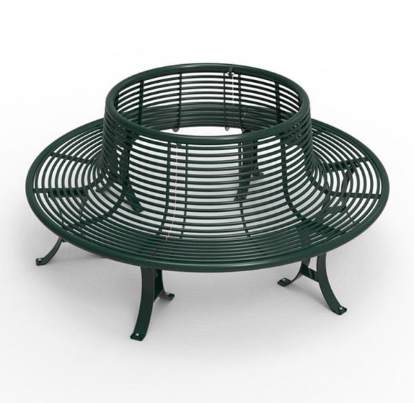 Buy cheap City Street EN840 200cm Metal Round Tree Bench from wholesalers